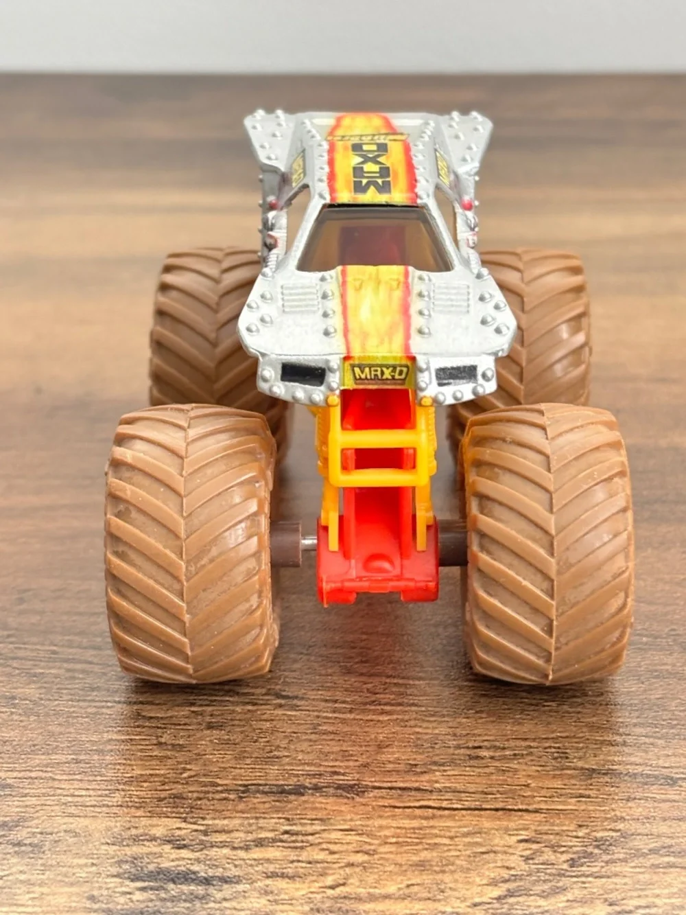 Monster Jam 1:64 Max D Mystery Mudders Yellow Orange Monster Truck Die Cast 2023